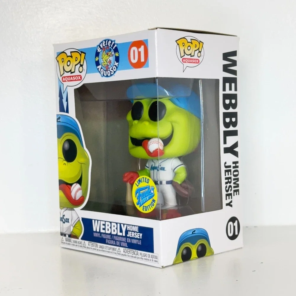 Webbly #01 Home Jersey Funko Pop! Everett AquaSox‎ Mascot Figure